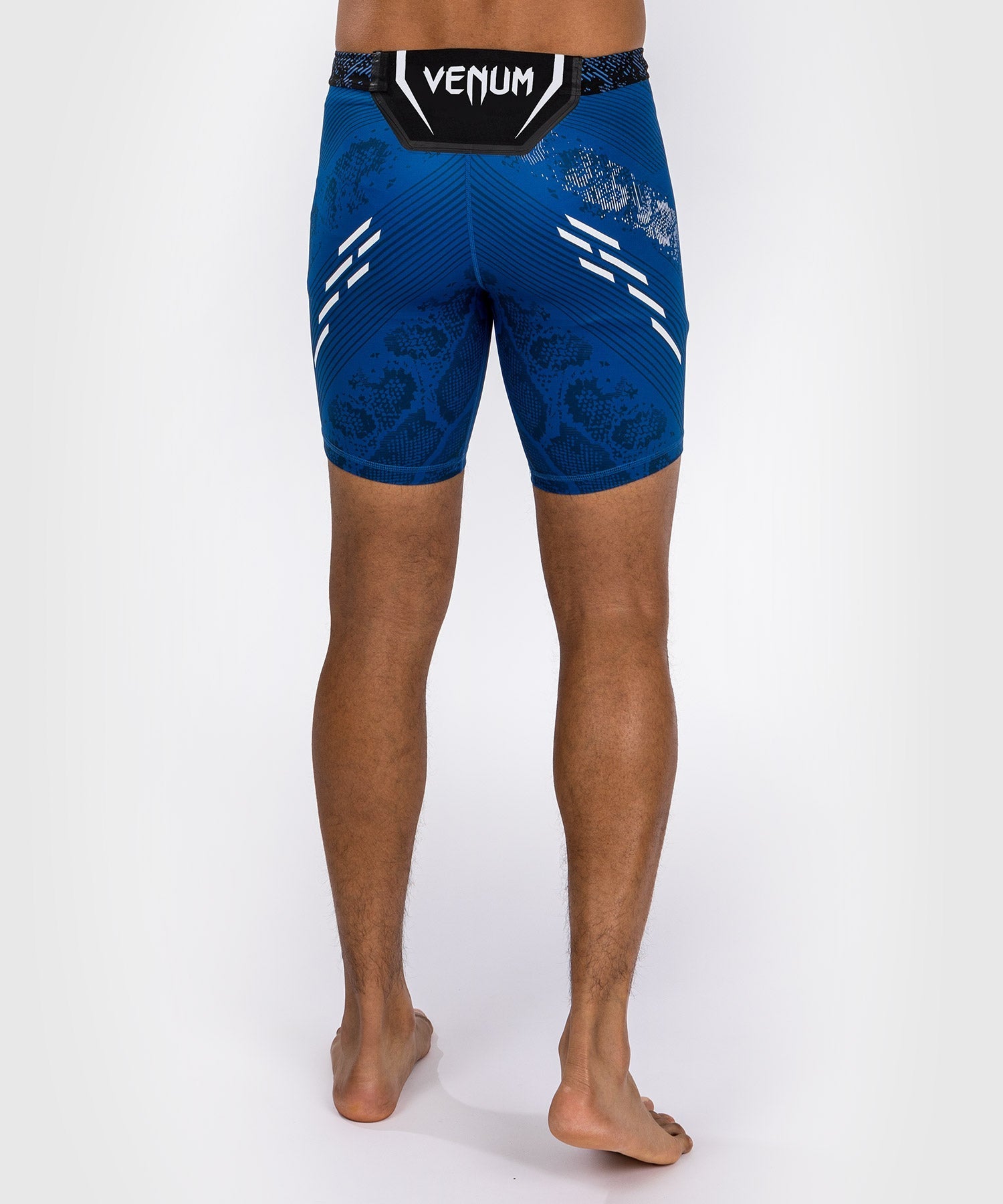 Venum UFC Adrenaline Personalized Authentic Fight Night MMA Vale Tudo Shorts for Men - Blue | Training, Competition & Cage Fighting Gear