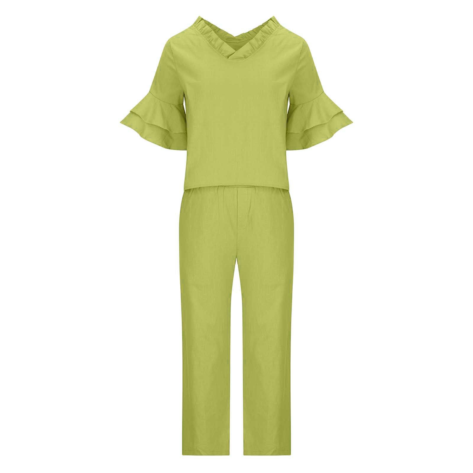 Matching Couples Outfits - Women's 2-Piece Lounge Shorts Set | Cute & Comfy Vacation Clothes for Mexico Trips | Perfect for Beach Getaways, Date Nights & Relaxing at Home