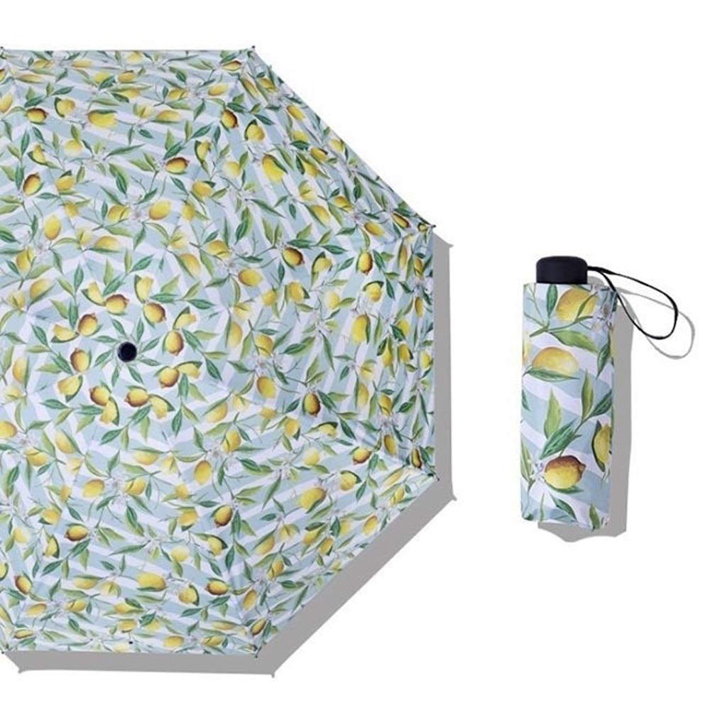 Compact Folding Umbrella for Women - Portable Mini Pocket Umbrella for Sun & Rain Protection - Stylish Travel & Outdoor Sunshade Parasol - Perfect for Commuting, Shopping, Beach and Daily Use