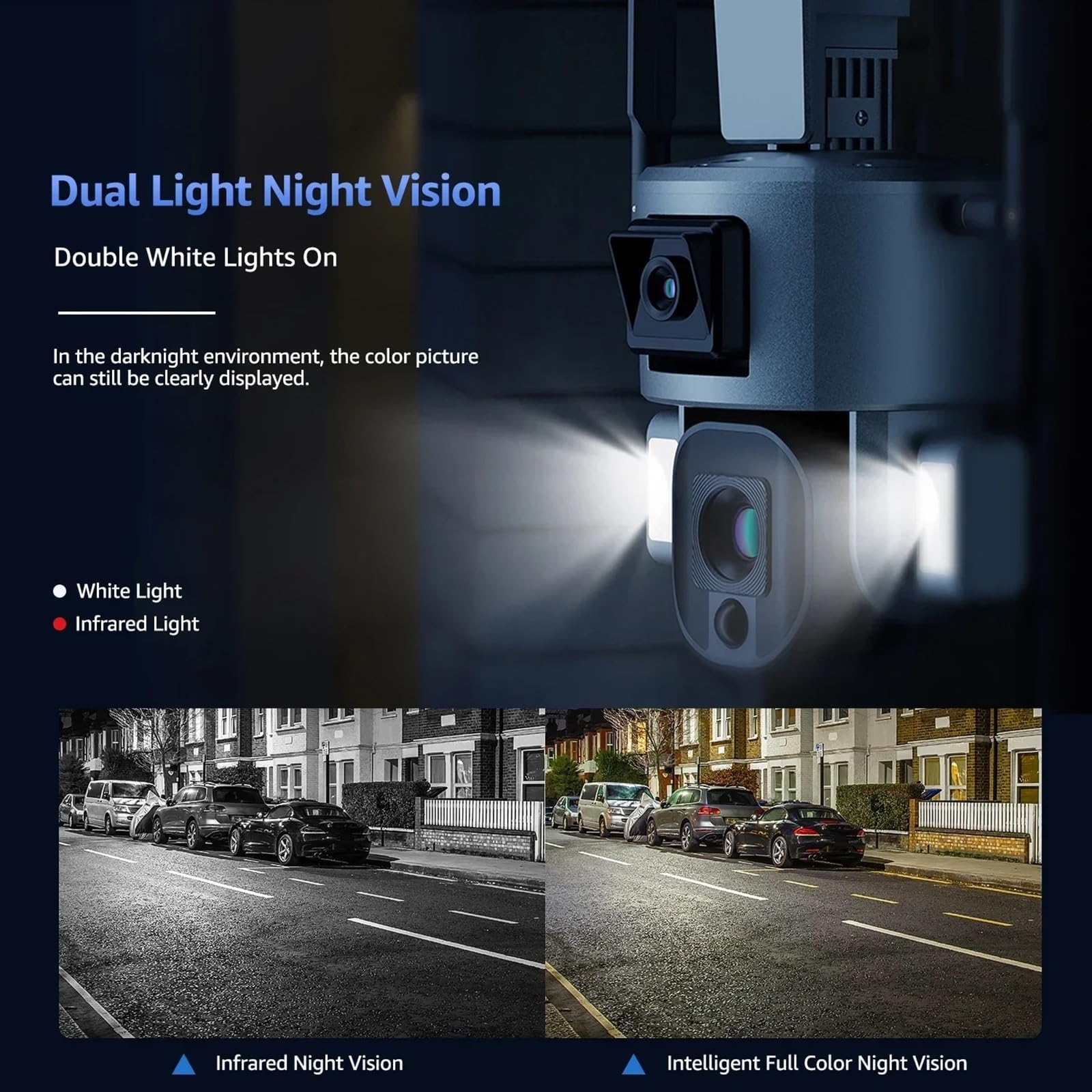 4K 8MP Wireless Outdoor Security Camera with 4G LTE, Solar Power & Auto-Tracking - Dual Lens PTZ IP Camera with Night Vision, Motion Detection & 128GB Storage - Ideal for Home Security, Yard Monitoring & Property Surveillance