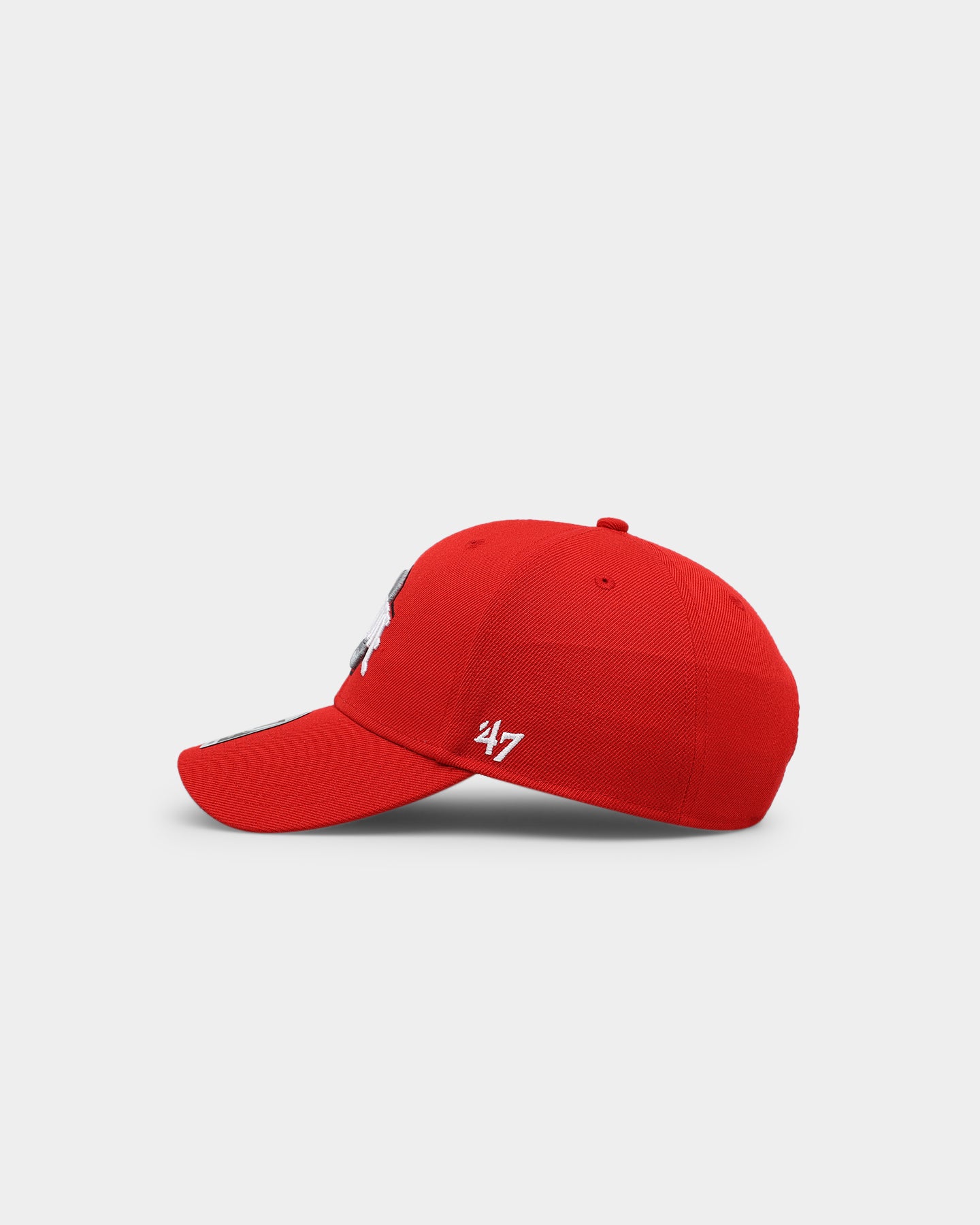 47 Brand Ohio State Buckeyes '47 MVP Adjustable Strapback Hat - Red | NCAA College Fan Gear for Football Games & Tailgating