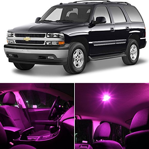 LED Interior Light Bulbs Kit for 2000-2006 Chevy Tahoe - 20 PCS Pink LED Replacement Bulbs | Upgrade Car Cabin Lighting for Enhanced Visibility & Style