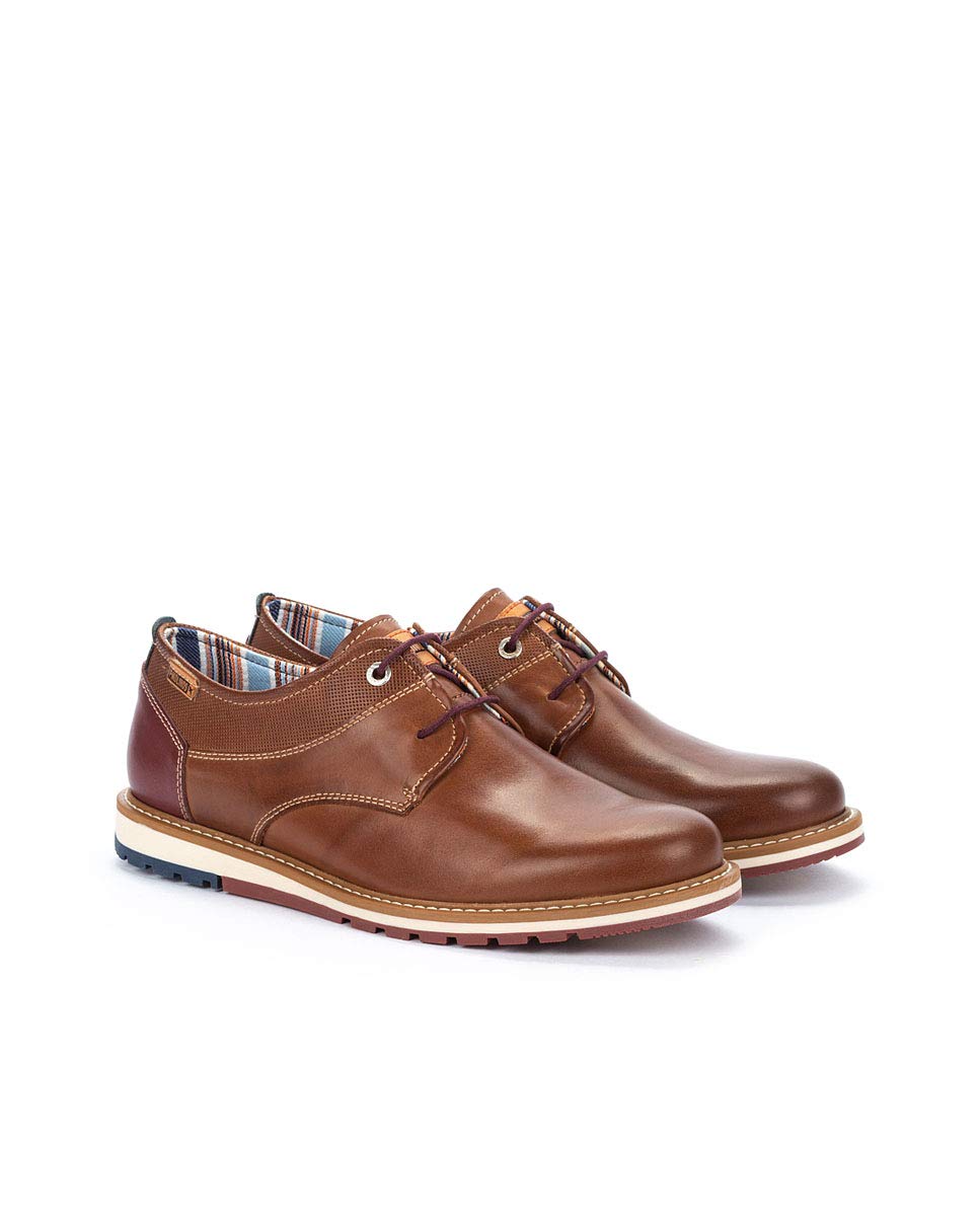 PIKOLINOS Berna Men's Genuine Leather Lace-Up Dress Shoes - Perfect for Office, Formal Events & Special Occasions