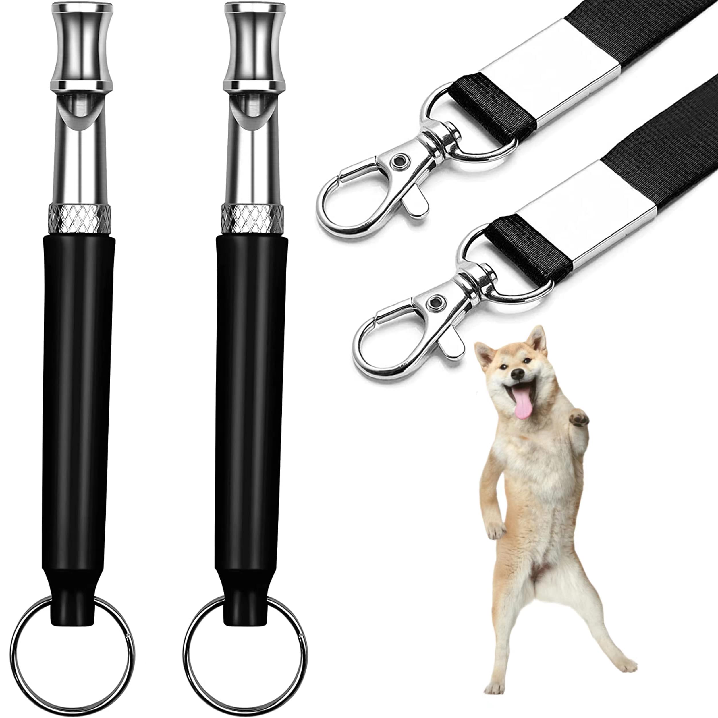 MRYUZIA Adjustable Ultrasonic Dog Whistle - Stop Barking & Train Dogs to Come - Perfect for Obedience Training, Hunting & Outdoor Adventures