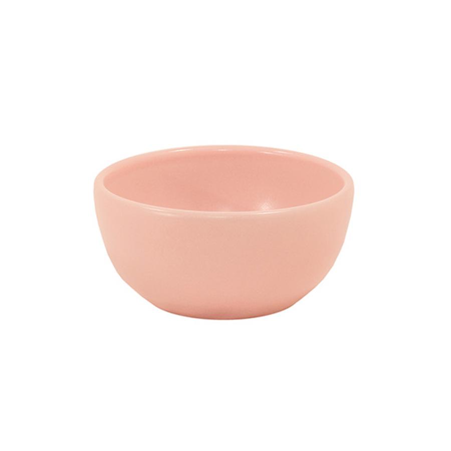 Premium Matte Pink Cereal Bowl Set - 4-Piece Durable Porcelain Bowls for Breakfast, Soup, Salad & Snacks - Elegant & Microwave Safe Dishware