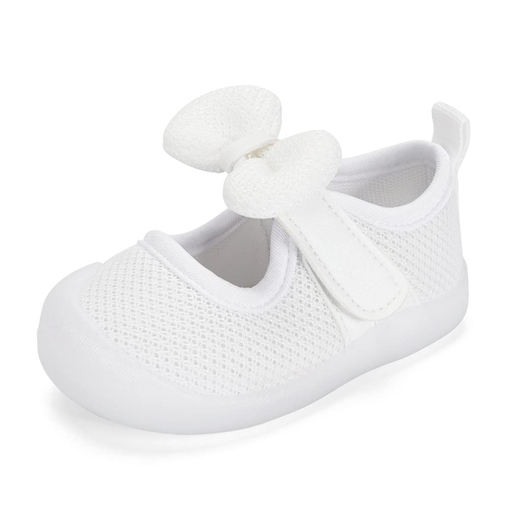 Baby Sneakers for Boys & Girls - Breathable Mesh Non-Slip First Walkers for Toddlers - Perfect for Indoor & Outdoor Play
