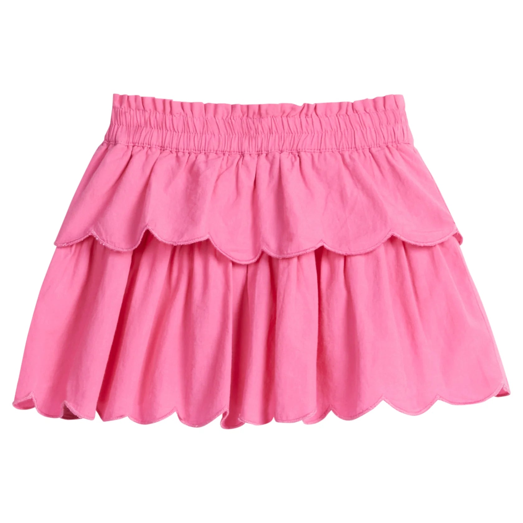 Bitsy Tiered Skort in Hot Pink | Women's Flowy Tennis Skirt with Built-in Shorts | Perfect for Golf, Yoga & Summer Outfits
