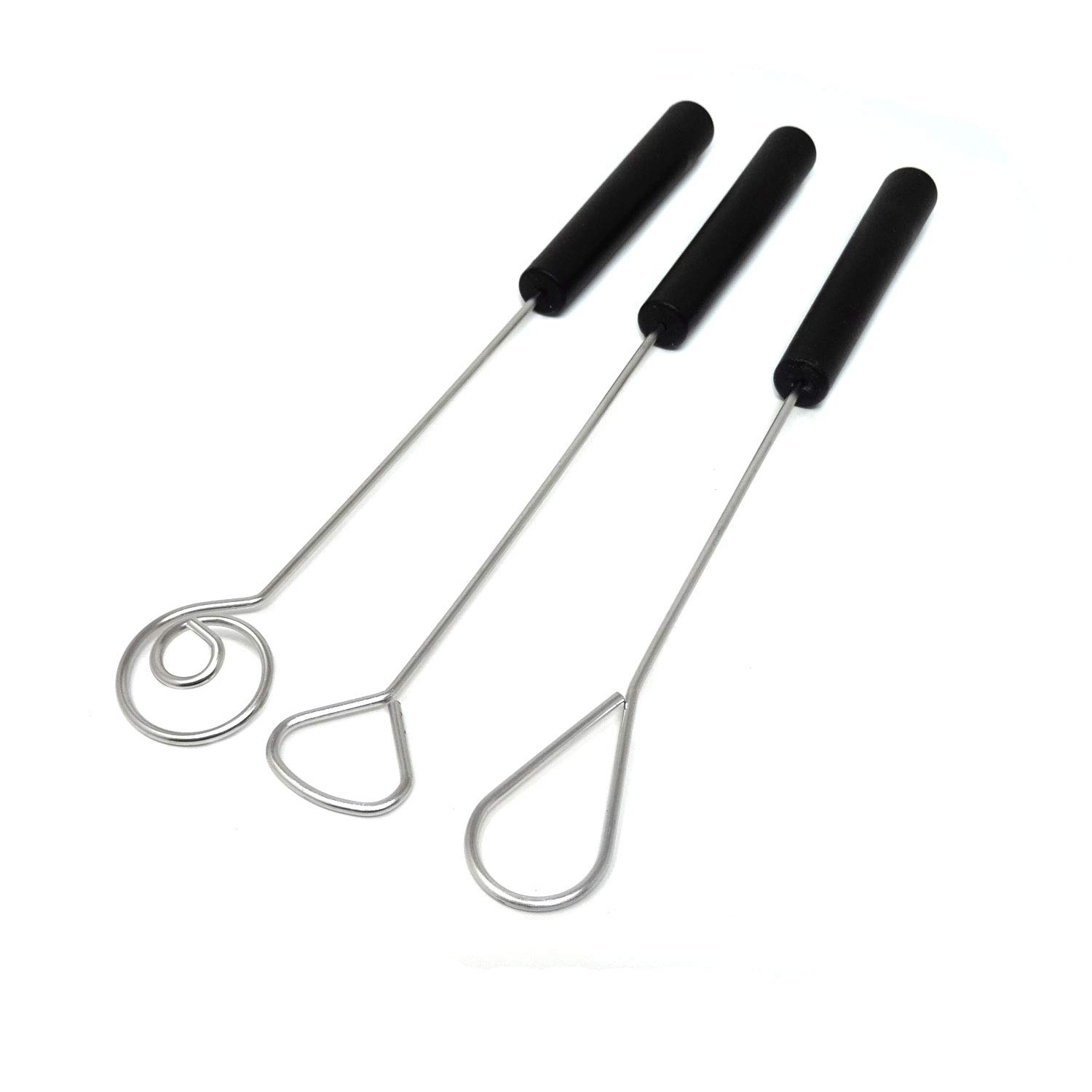 10PCS Stainless Steel Chocolate Candy Dipping Forks - Professional Fondue Forks Set for Baking, Dessert Making & Candy Dipping - Perfect for Parties, Weddings & Home Kitchen Use