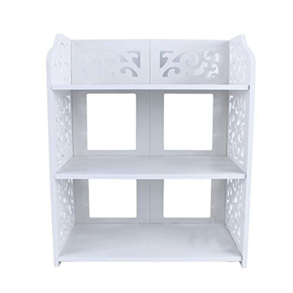 3-Tier Shoe Rack Organizer - Freestanding Shoe Cabinet Storage Shelf for Shoes, Books & CDs (40x23x51cm) | Space-Saving Home & Closet Organization Solution for Entryway, Bedroom & Dorm Room