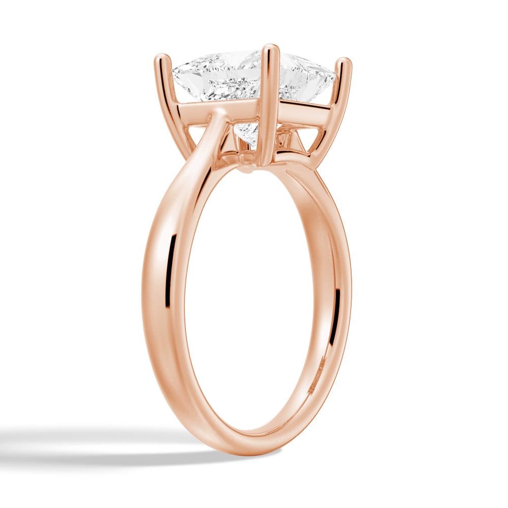 Princess Cut Solitaire Engagement Ring - Classic Elegant Diamond Wedding Band for Women, Perfect for Proposals, Anniversaries & Special Occasions