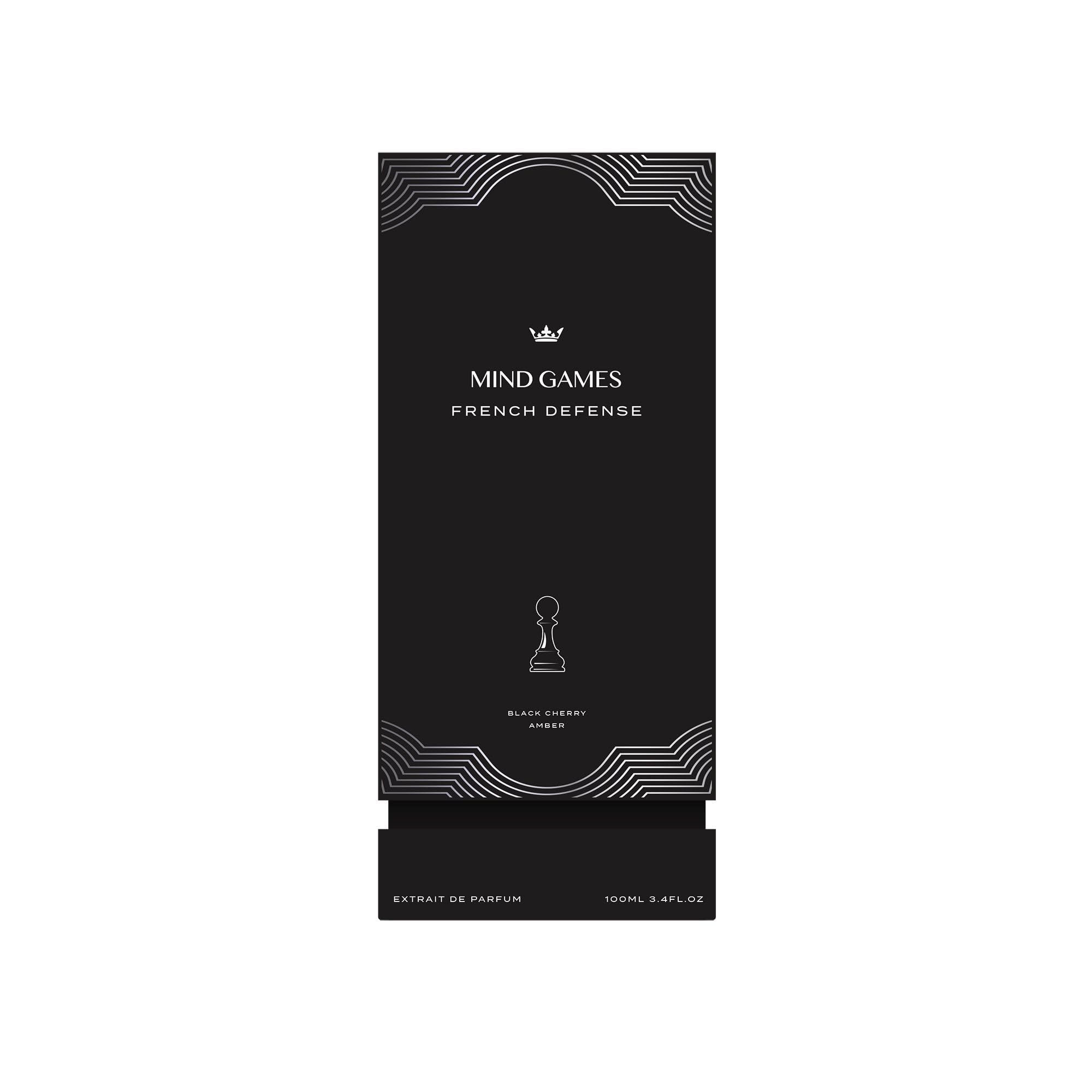 Luxury French Defense Perfume for Women & Men - Cherry, Chamomile, Amber & Cedarwood Extrait de Parfum - Fruity Velvety Scent - 100mL/3.4oz - Perfect for Date Night, Office & Special Occasions