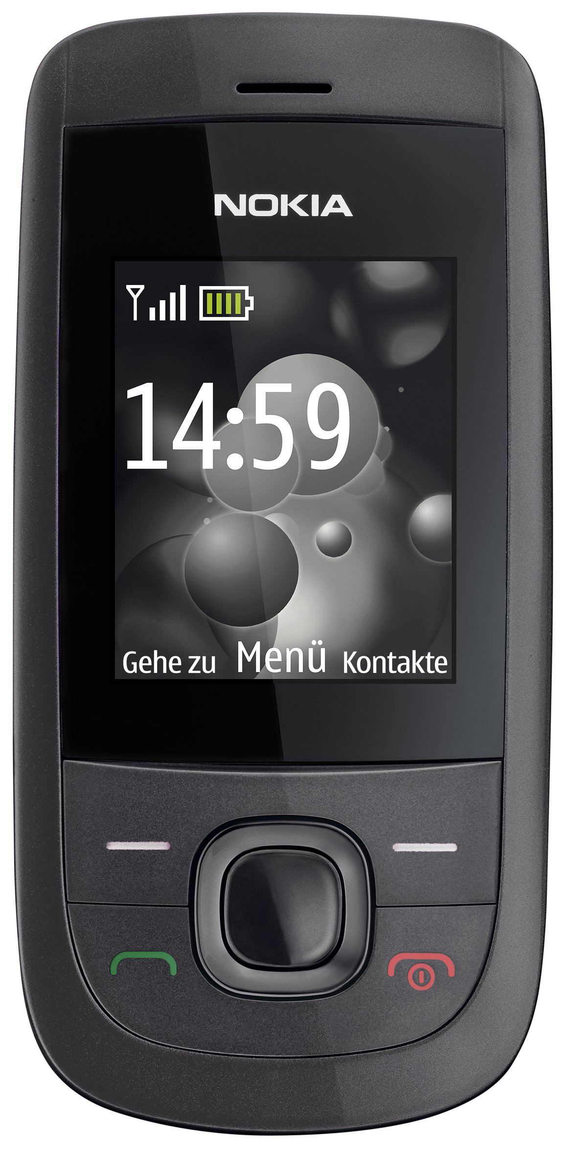 Nokia 2220 Slide Phone with MP3 Player, GPRS, Ovi Mail & Airplane Mode - Perfect for Travel, Business & Everyday Use