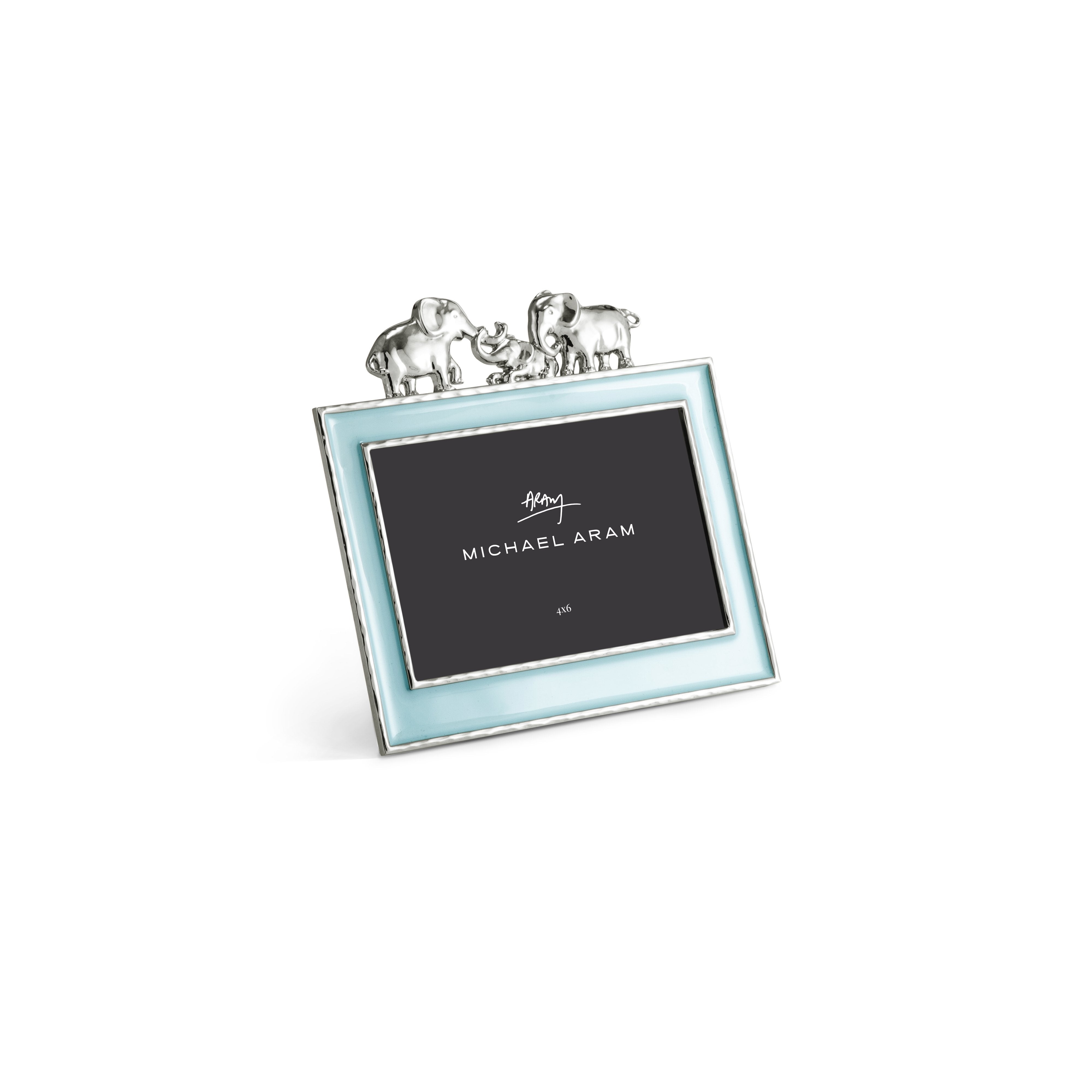 4x6 Elephant Photo Frame - Elegant Home Decor for Pictures, Wall Art, and Gift Ideas | Perfect for Living Room, Bedroom, and Office Display