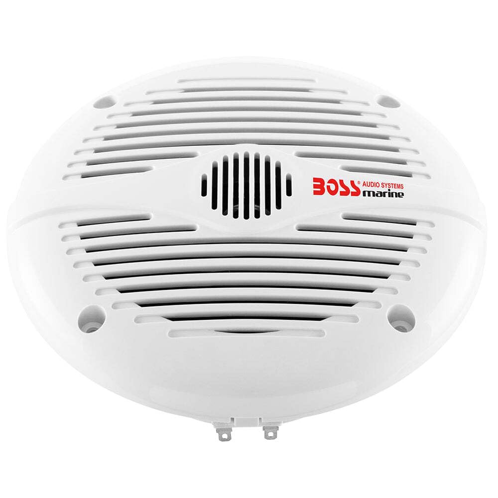 BOSS Audio MR60W 6.5 Inch 2-Way Car & Marine Speaker - 200 Watts Peak Power, Waterproof White - Perfect for Boats, Trucks & Off-Road Vehicles