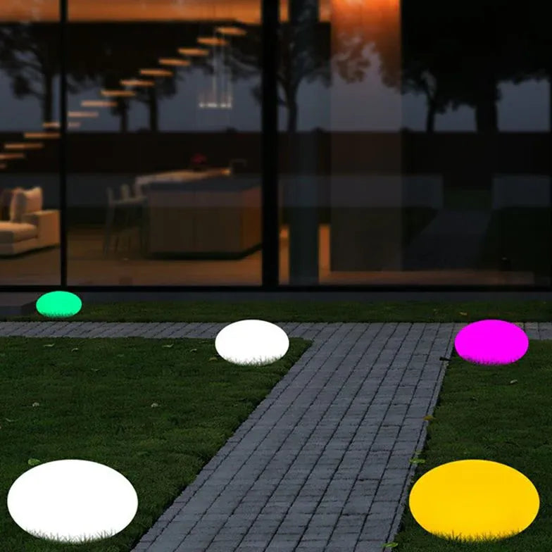 Solar Powered Stone Shaped LED Outdoor Lights - Waterproof Garden Pathway Lighting for Patio, Yard, and Landscape Decoration | Perfect for Evening Ambience and Safety