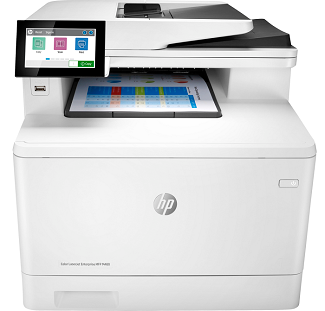 HP LaserJet M528dn Wireless Monochrome Laser Printer - Copy, Scan, Fax | Fast 50ppm Printing | Automatic Duplex | Ideal for Home Office & Small Business Productivity