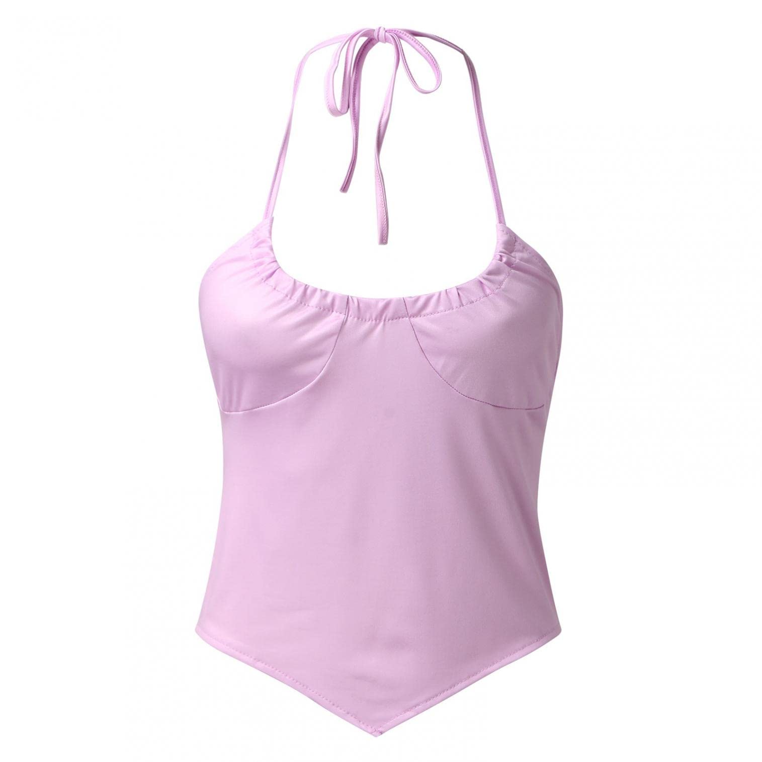 Women's Summer Tops - Sexy Casual Slim Knit Tank Tops for Running & 4th of July | Breathable Workout Shirts for Women | Perfect for Outdoor Activities, Beach Vacations & Summer Parties