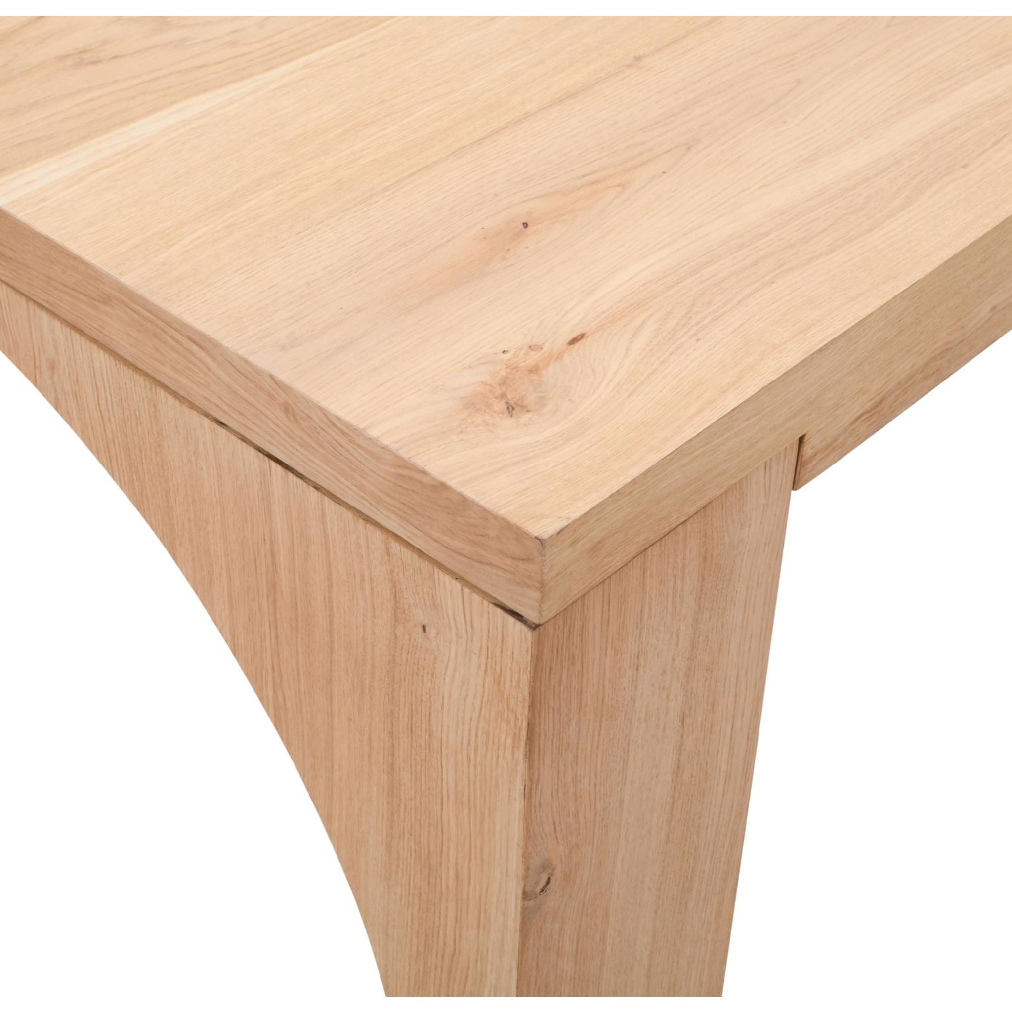**Archimedes Solid Wood Dining Table - Natural Brown Finish - 72 Inch Farmhouse Style - Perfect for Kitchen, Dining Room & Open Concept Living Spaces**