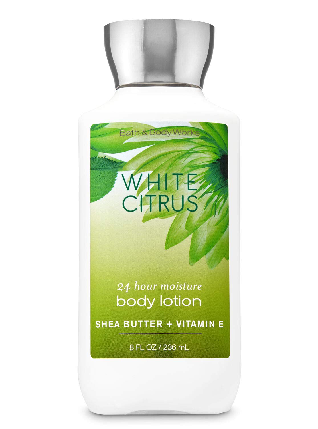 Bath & Body Works White Citrus 24-Hour Moisture Body Lotion with Shea Butter & Vitamin E | Retired Scent | 8 fl oz (1, 2, or 3 Pack) | Hydrating & Nourishing for Dry Skin | Perfect for Daily Use, Travel & Gifts