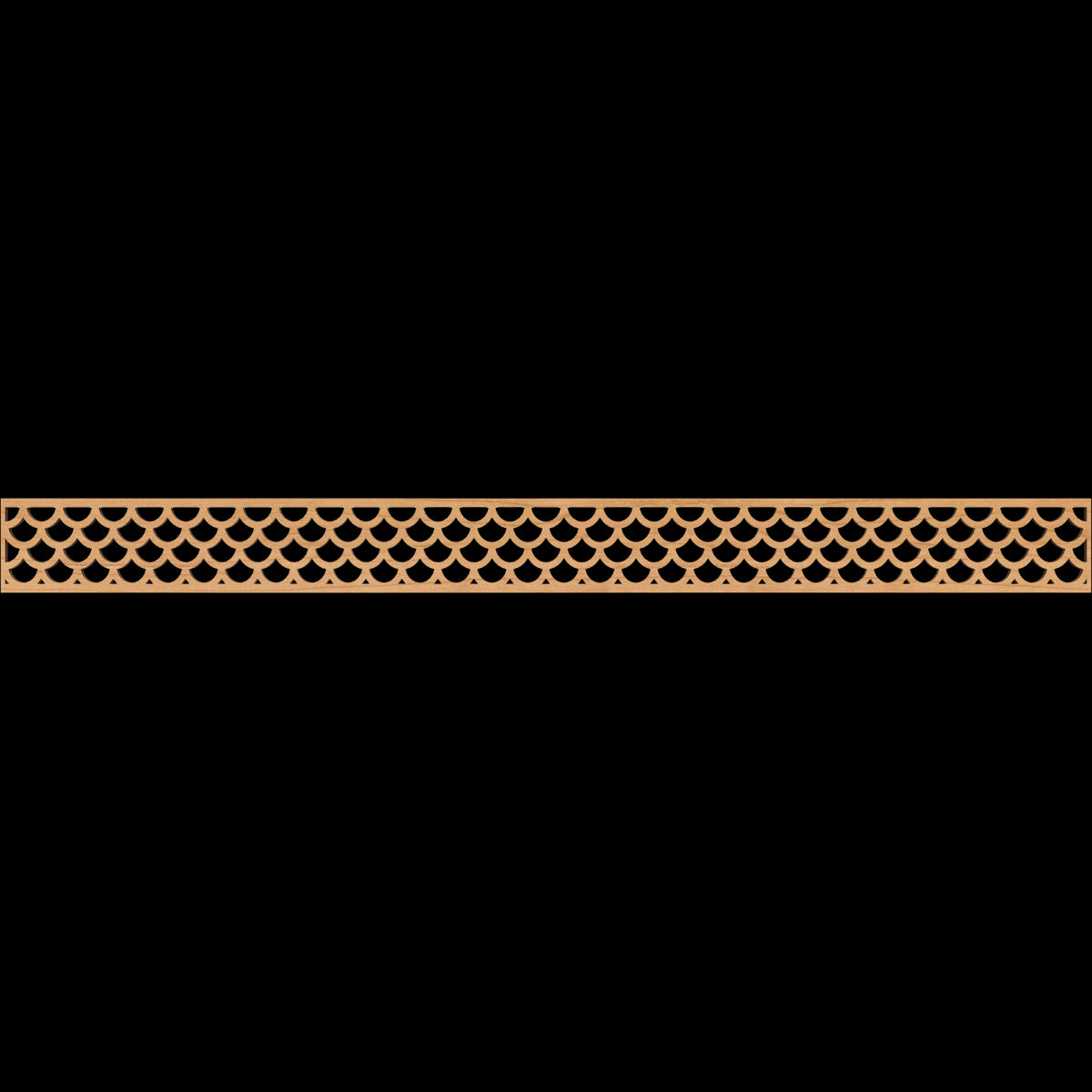 Hudson Fretwork Moulding - Decorative Wood Trim for Home & Furniture | Perfect for DIY Projects, Wall Paneling, and Cabinet Accents