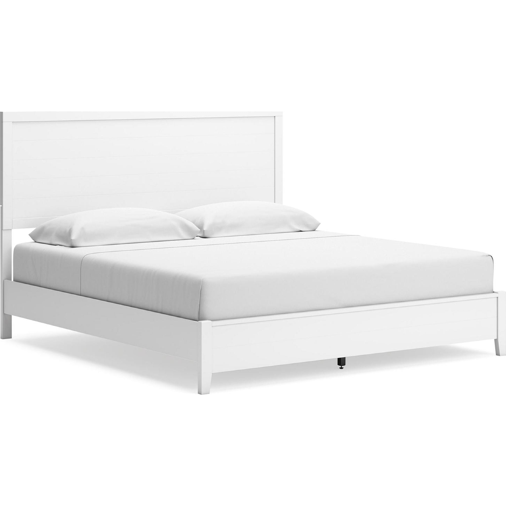 Binterglen 5-Piece King Size Bedroom Set - Modern Wooden Bed Frame with Nightstands & Dresser - Perfect for Master Bedroom & Guest Room Decor