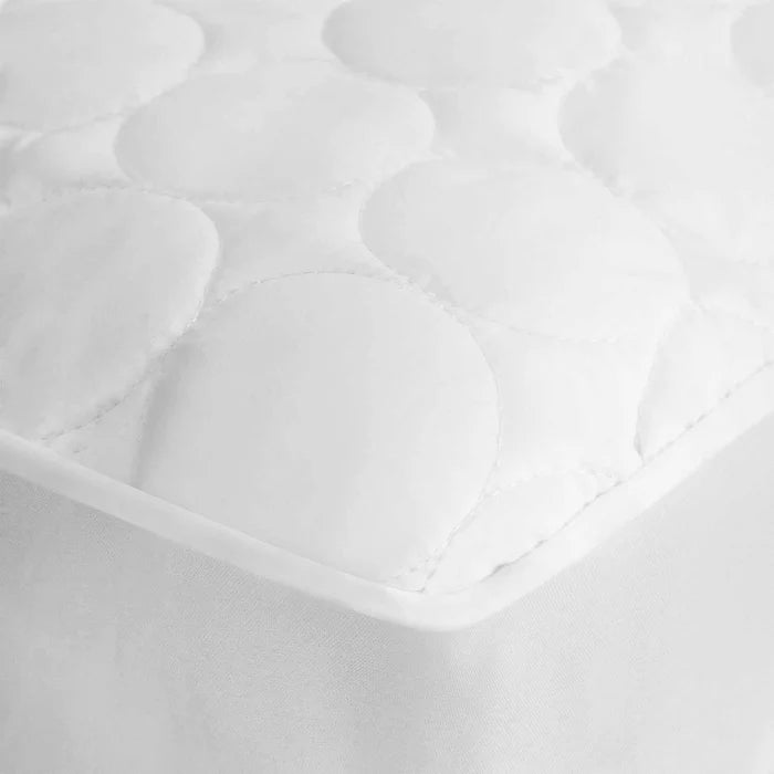 Down Alternative Microfiber Deep Pocket Quilted Mattress Pad - Ultra Soft Bed Topper for All-Season Comfort, Fits 8-21