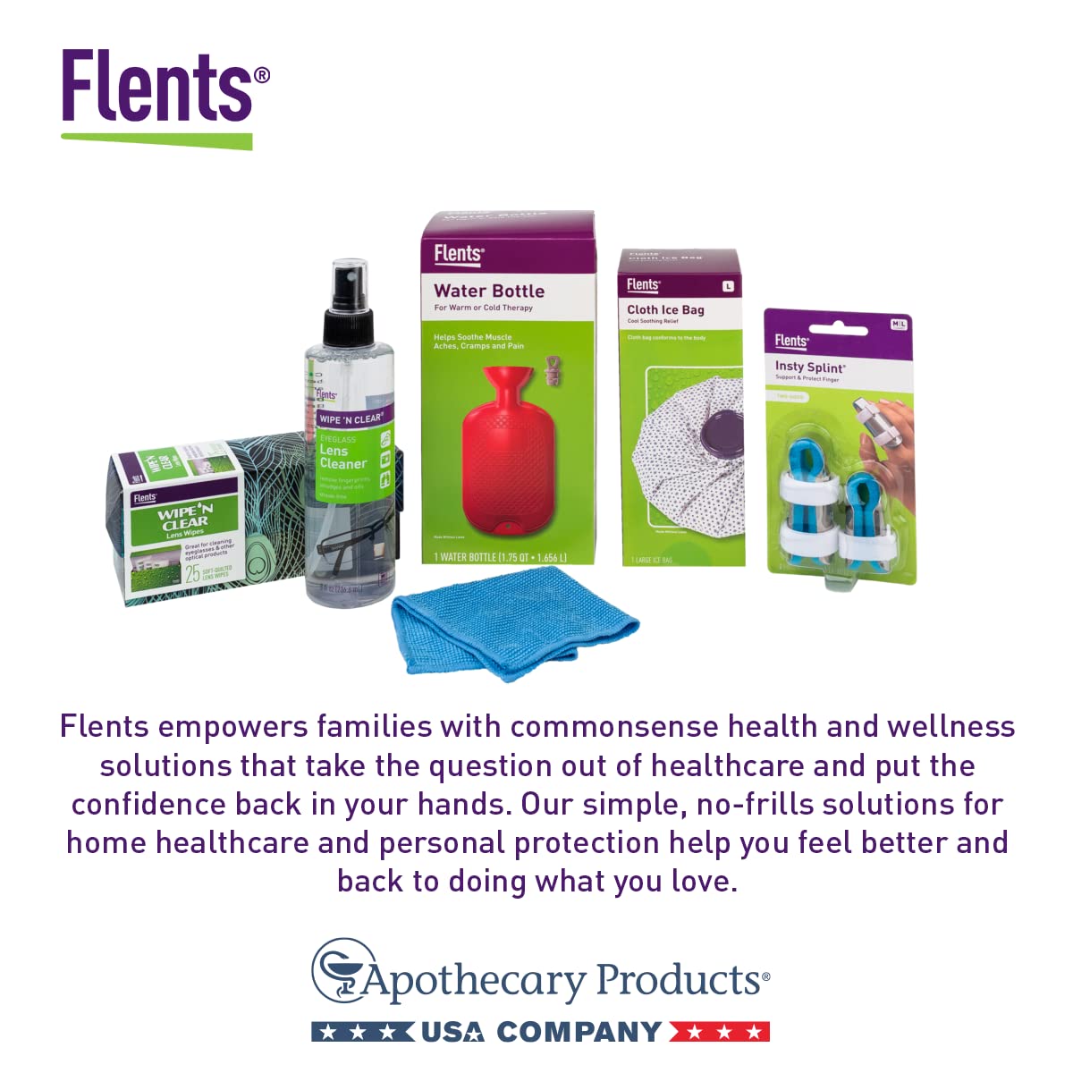 Flents Universal Eyeglass Repair Kit - Includes Small Screwdriver, Eyeglass Screws, Magnifying Glass & Storage Pouch - Fix Reading Glasses & Sunglasses at Home or On-The-Go | Perfect for Travel, Office & Emergency Eyewear Repairs