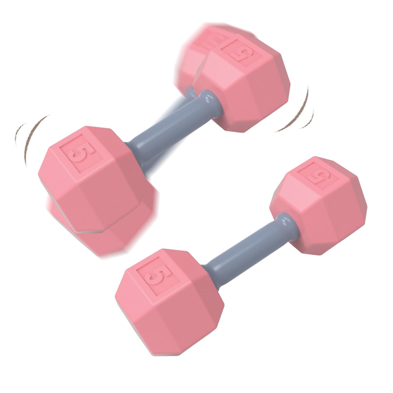 **Aizuoni Dumbbell Rattle Toy - 2-Piece Lightweight Sensory Gym Teether for Baby Workout & Exercise | Perfect for Teething, Sensory Play & Early Development**