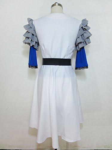 Rize Kamishiro Cosplay Costume - Tokyo Ghoul Anime White Dress Outfit for Halloween, Cosplay Events & Anime Conventions