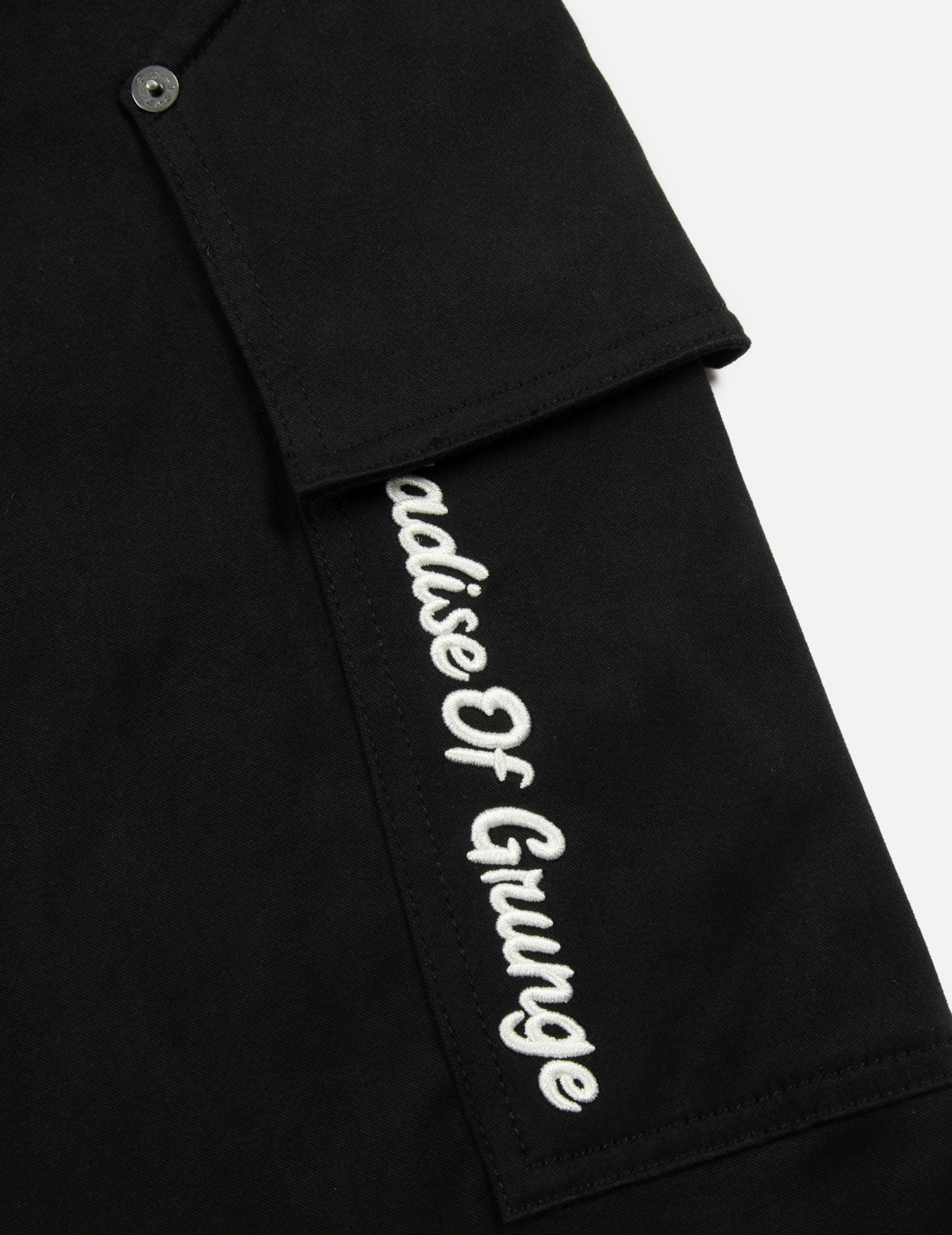 3D Fit Cargo Pants with Slogan Embroidery - Stylish & Comfortable Outdoor Workwear for Hiking, Camping & Urban Streetwear