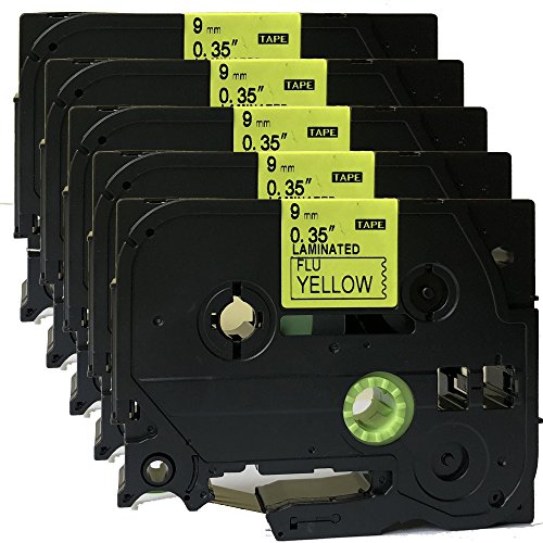 Tze-c21 Black on Yellow Fluorescent
