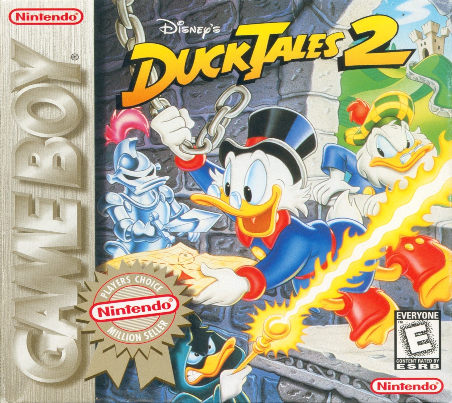 Vintage DuckTales 2 Game Boy Video Game Cartridge - Retro Nintendo Game for Collectors & Gamers - Perfect for Nostalgic Gaming & Display