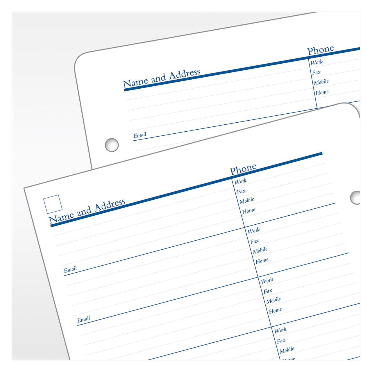 FranklinCovey Classic Planner Expansion - Address & Phone Pages Organizer - Perfect for Business Professionals & Daily Planning