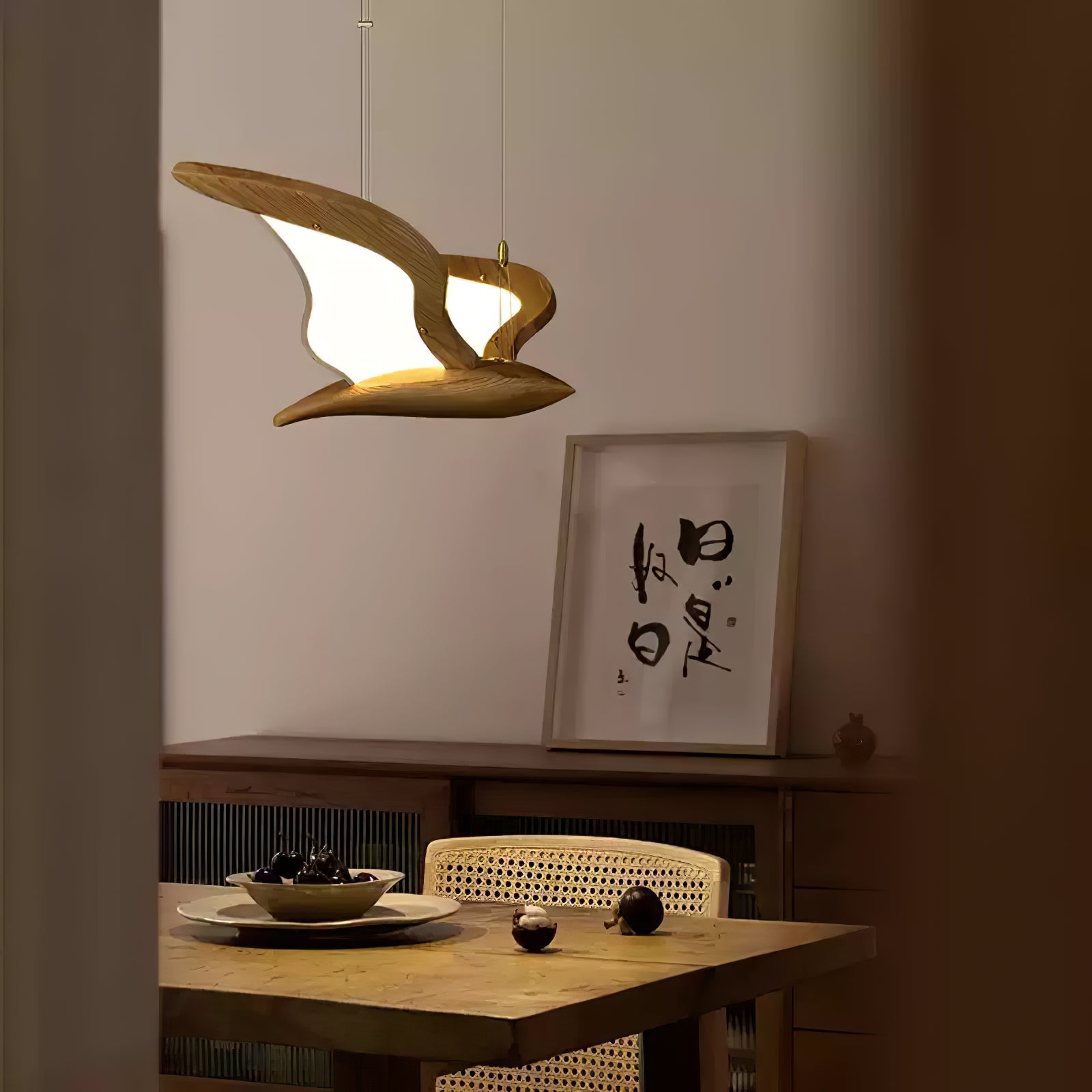 Avina Wing Pendant Light - Modern Ceiling Hanging Chandelier for Dining Room, Kitchen Island & Bedroom Lighting Decor