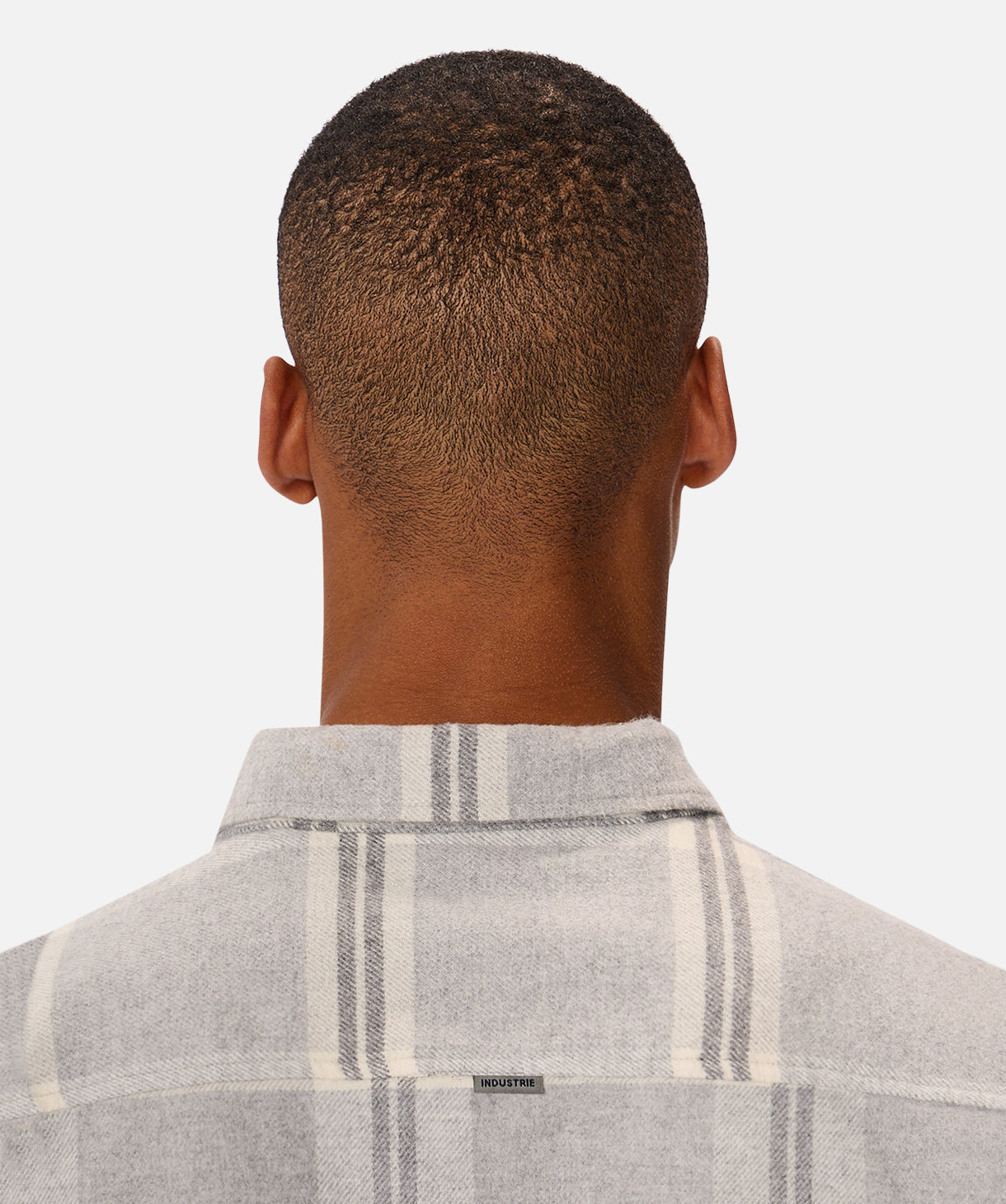 Premium Gloucester Long Sleeve Shirt - Grey & Cream Cotton Blend Men's Casual Button Up Shirt | Perfect for Office Wear, Date Nights & Smart Casual Outfits