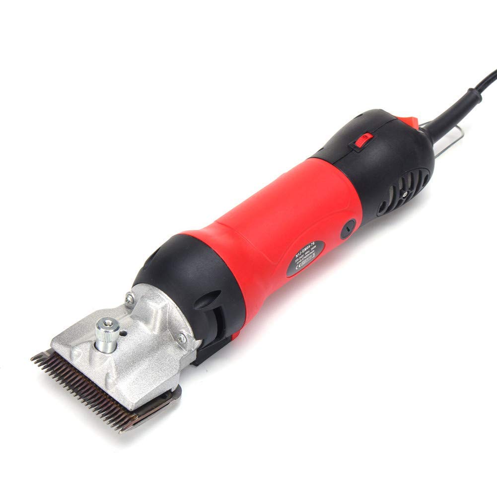 Professional 450W Heavy Duty Electric Horse Hair Clipper - 6 Speed Adjustable Low Vibration Pet Grooming Trimmer for Horses, Dogs & Livestock | Portable Equine Shears for Home, Farm & Show Grooming