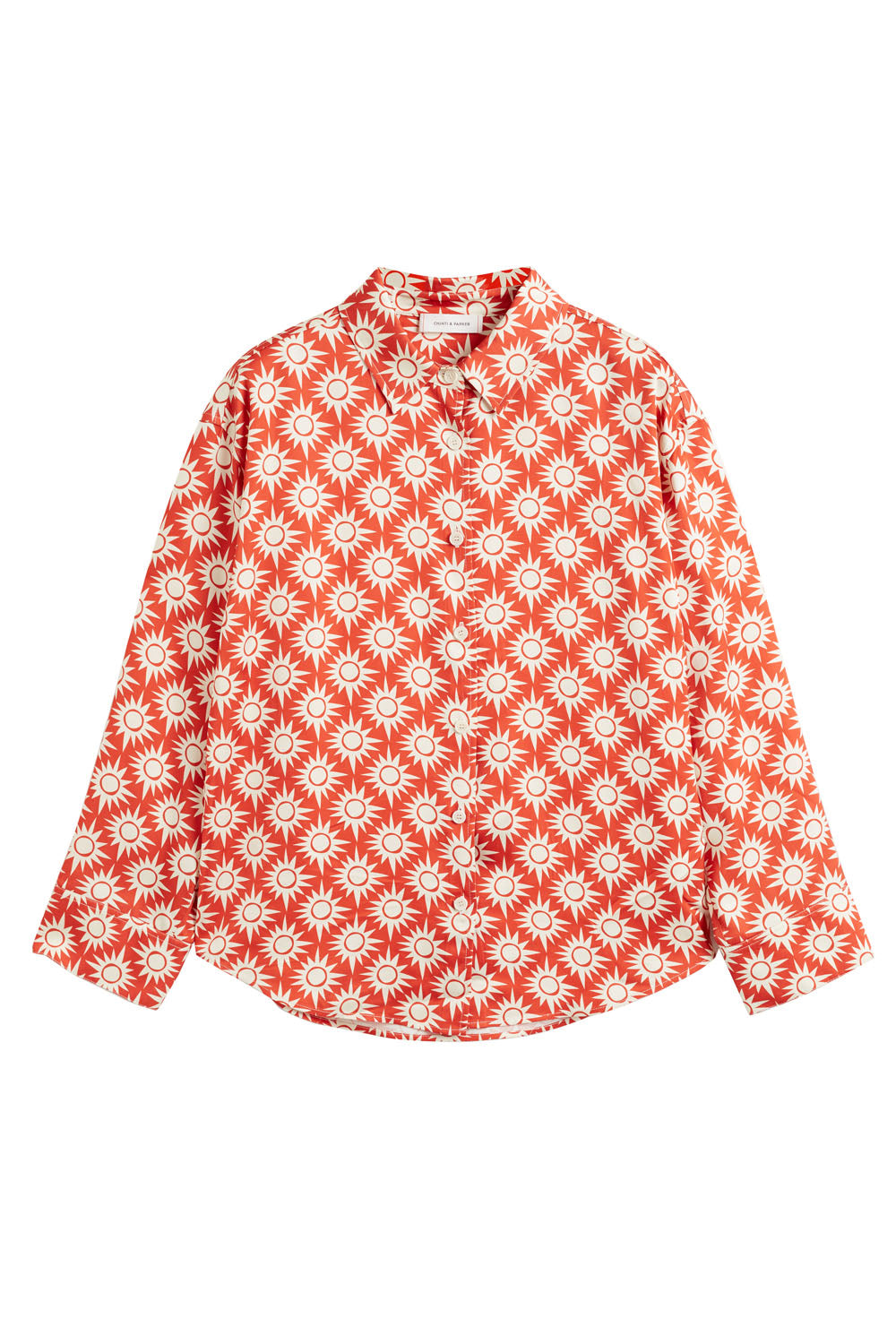 Terracotta Laura Whitmore Paradise Shirt - Stylish Women's Boho Blouse for Summer Vacations & Beach Outings