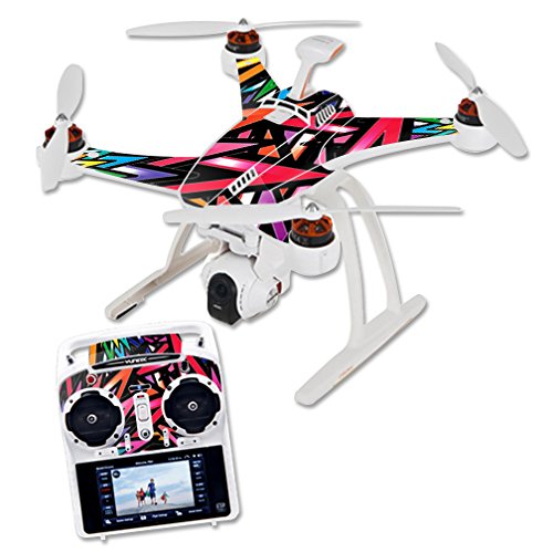 MightySkins Custom Skin Wrap for Blade Chroma Quadcopter Drone - Durable Protective Cover Sticker in Color Bomb Design - Perfect for Drone Protection and Personalization