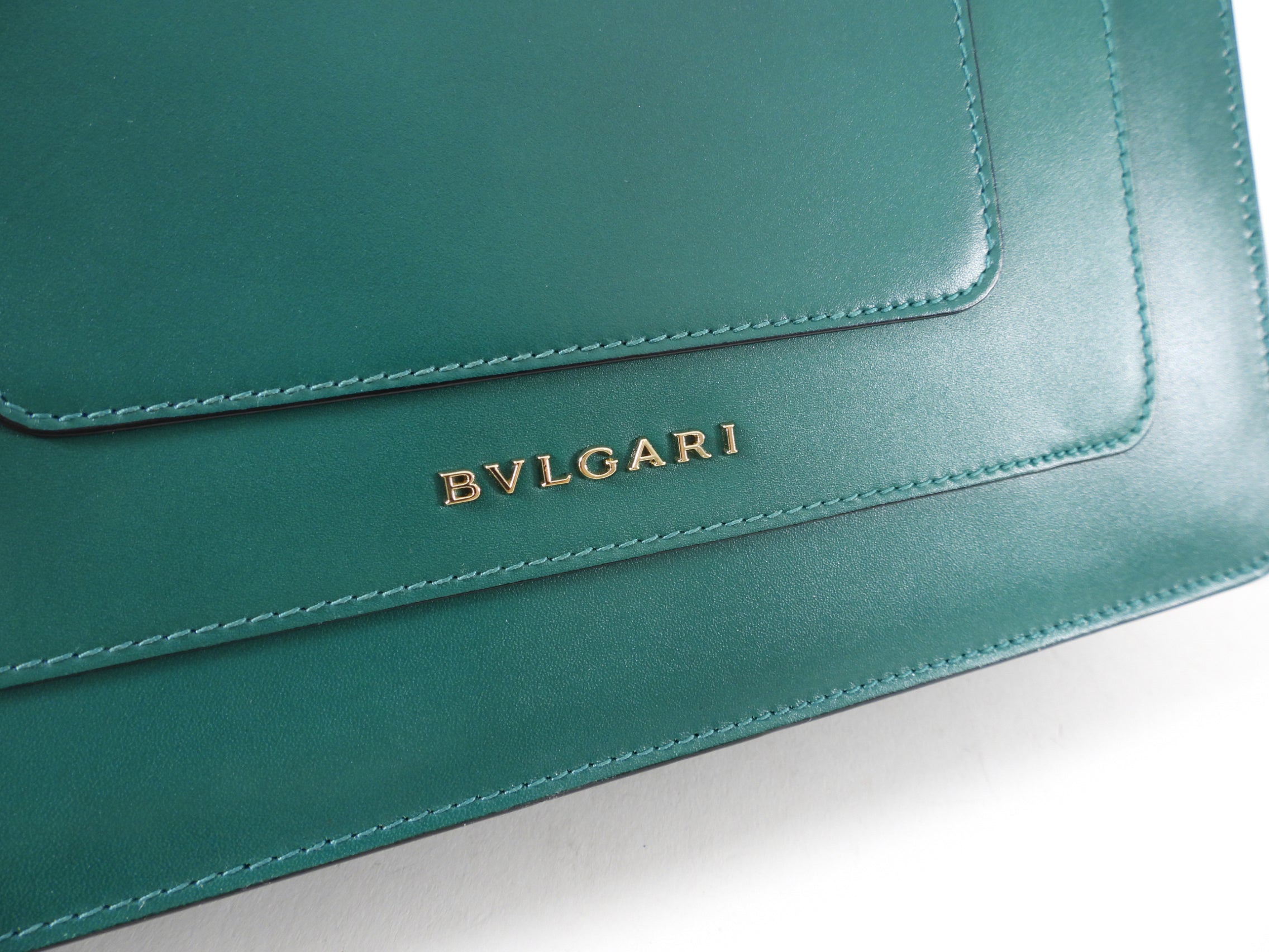 Bulgari Serpenti Forever Green Enamel Snake Shoulder Bag - Luxury Designer Handbag for Women, Perfect for Evening Parties & Special Occasions