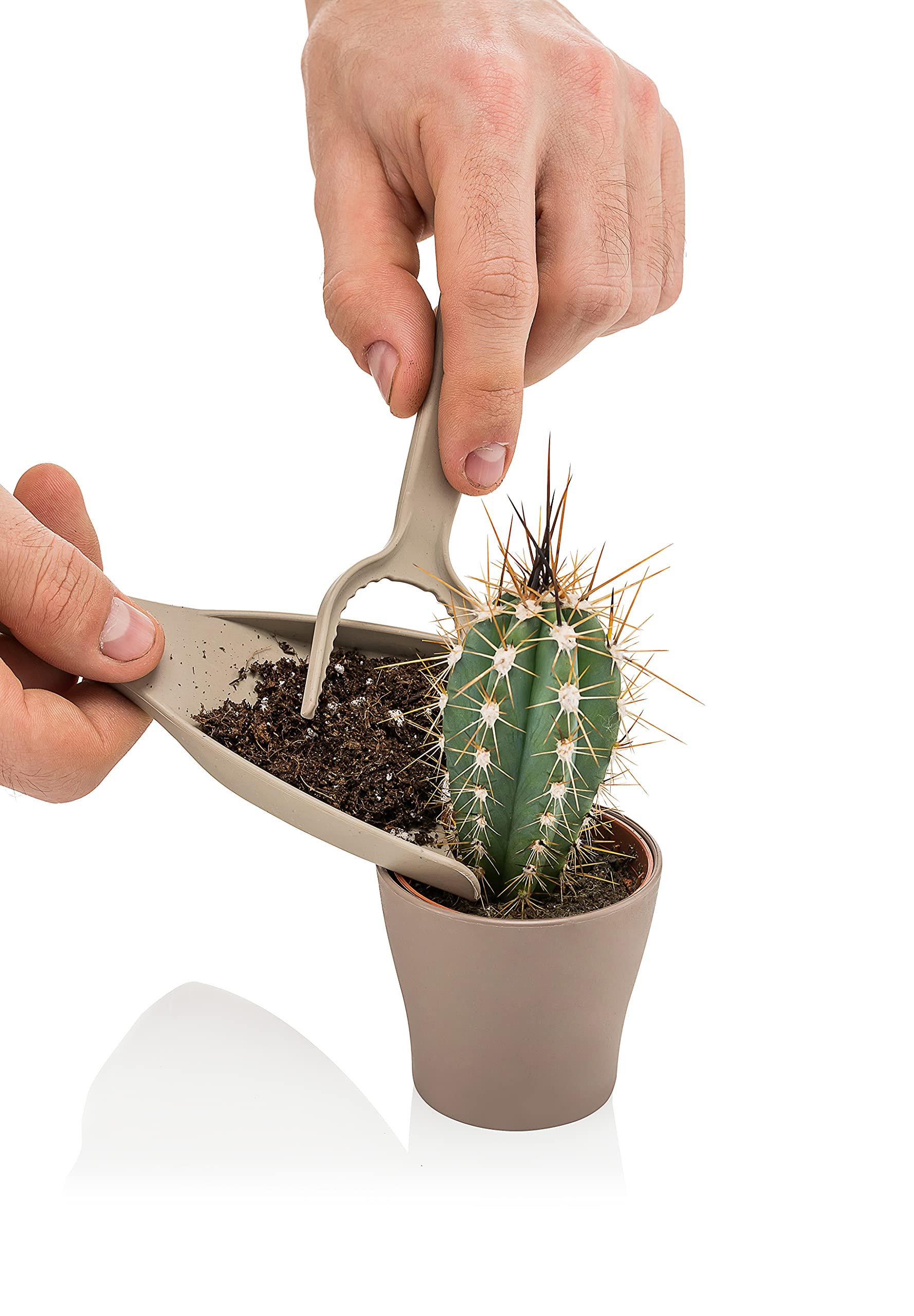 4-Piece Mini Garden Hand Transplanting Tool Set - Succulent, Cactus, Fairy Garden, Bonsai & Houseplant Care Kit with Shovel & Tongs (Purple) - Perfect for Indoor Planting, Potting & Miniature Gardening