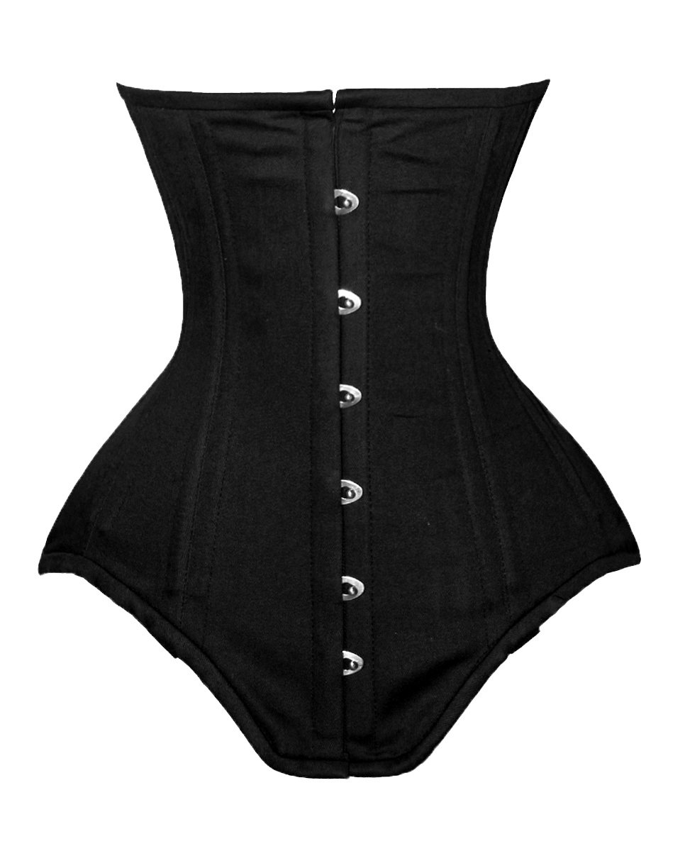 Luvsecretlingerie Heavy Duty 26 Double Steel Boned Waist Training Corset - Cotton Longline Underbust Tight Shaper #8551 for Women | Waist Cincher, Body Shaping, Posture Support | Perfect for Weight Loss, Cosplay, Burlesque, and Special Occasions