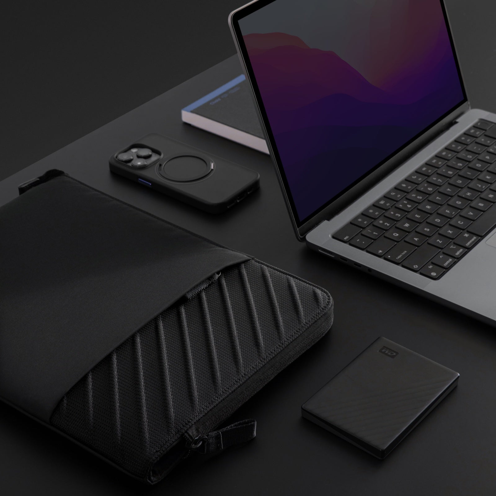 Premium Voyage A10 Laptop Sleeve for 13-16 inch MacBook Air & Pro - Slim Protective Case with Soft Interior - Perfect for Travel, Work & School Use