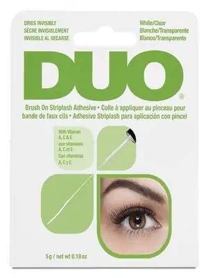 Ardell DUO Brush on Lash Adhesive - Professional False Eyelash Glue for Flawless Application | Perfect for Daily Wear, Special Occasions & Makeup Artists