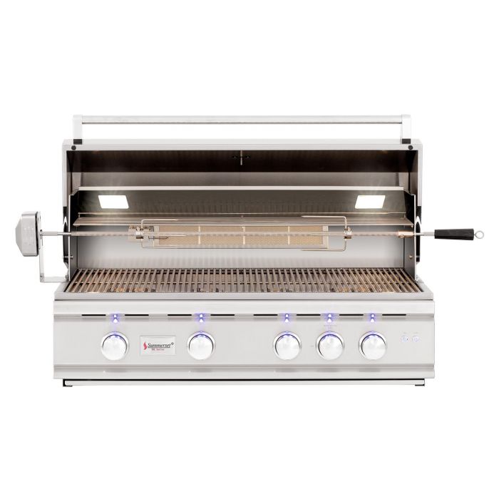 Summerset TRL38 4-Burner Built-In Gas Grill - Premium Stainless Steel Outdoor BBQ Grill for Backyard, Patio, and Poolside Cooking | Perfect for Family Gatherings & Summer Parties