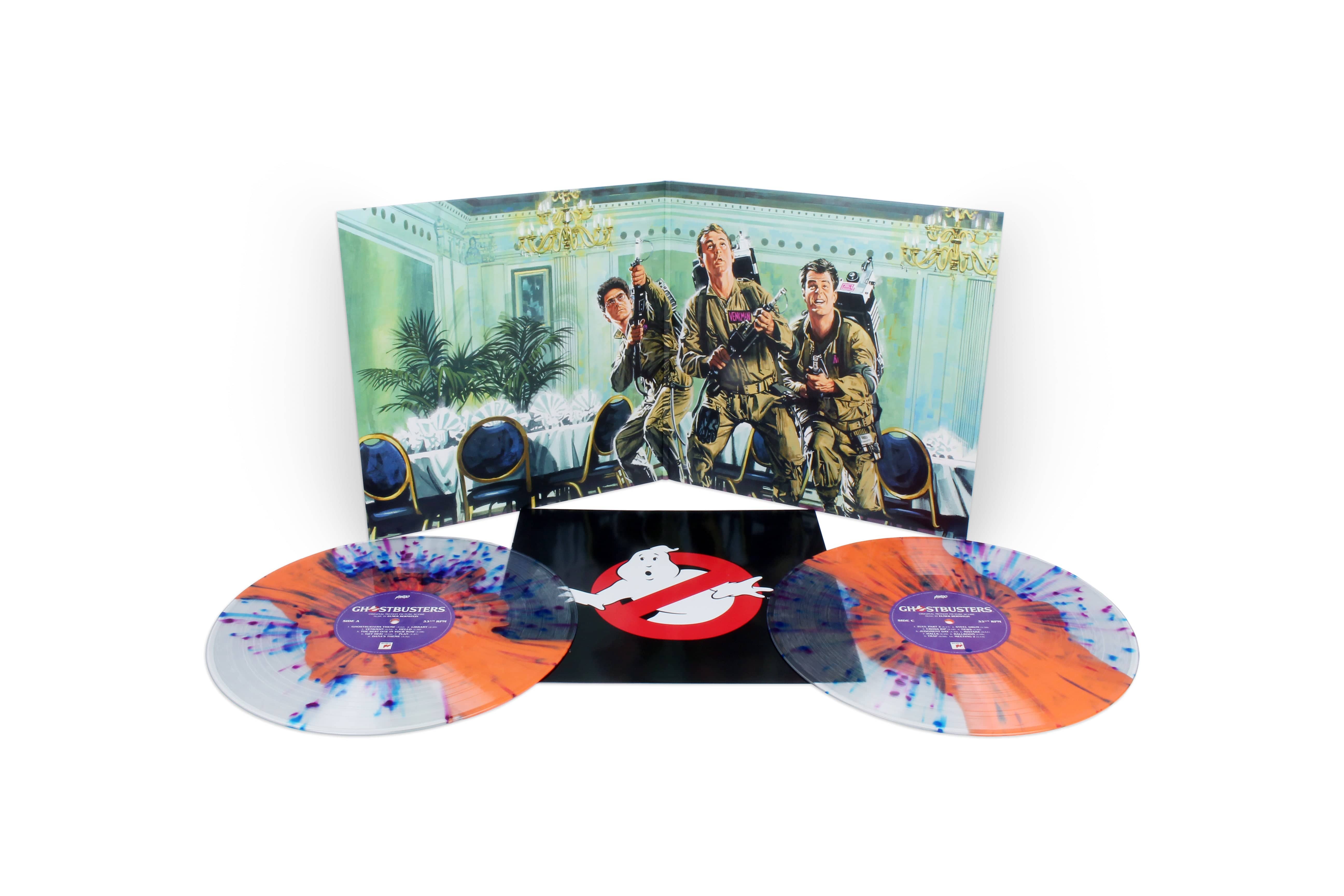Ghostbusters Original Motion Picture Score 2XLP Vinyl Record – Perfect for Movie Nights, Collectors & 80s Music Fans