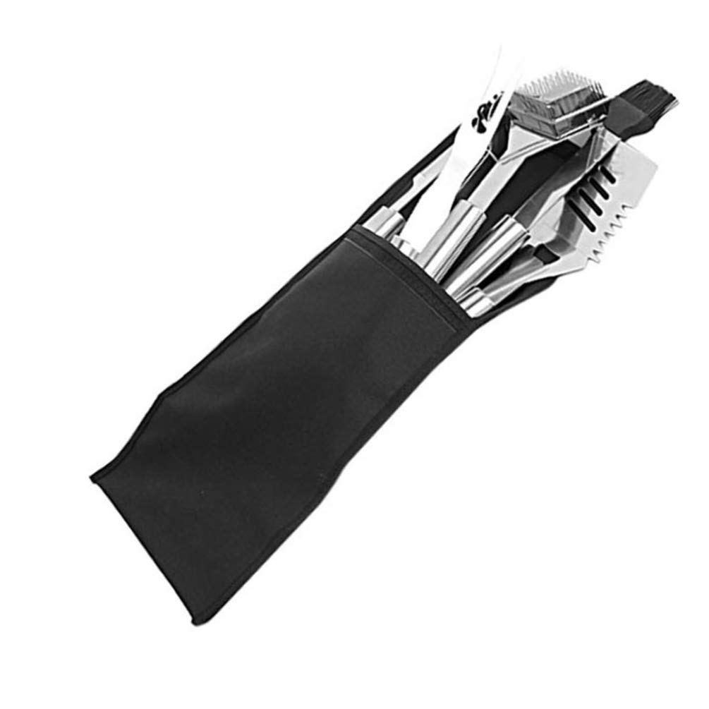 Cabilock 2-Piece BBQ Tool Holder Set - Foldable Barbecue Grill Accessories Pouch for Camping, Outdoor Cooking & Travel - Perfect for Backyard Grilling, Picnics & Tailgating Parties