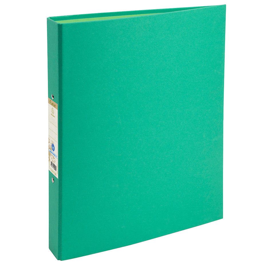 Exacompta Forever 100% Recycled 2-Ring Binder Folder - Eco-Friendly Green Office Supplies for School, Work & Document Organization