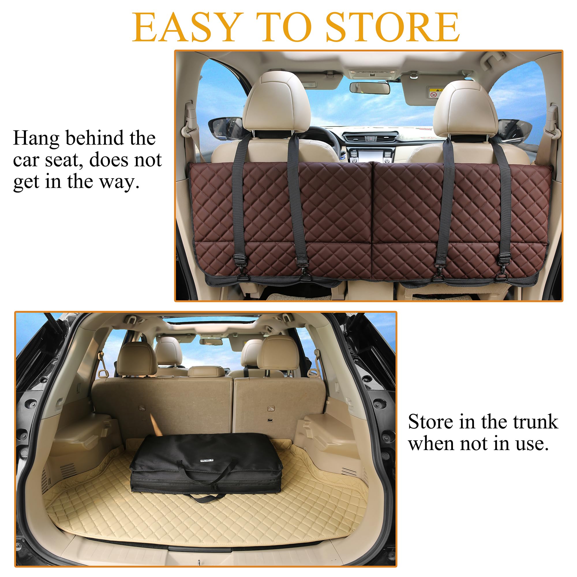 Non-Inflatable Car Mattress - Double-Sided Travel Mattress for Cars, SUVs & Trucks | Backseat Bed Extender for Camping & Road Trips | Perfect for Rest During Travel & Outdoor Adventures