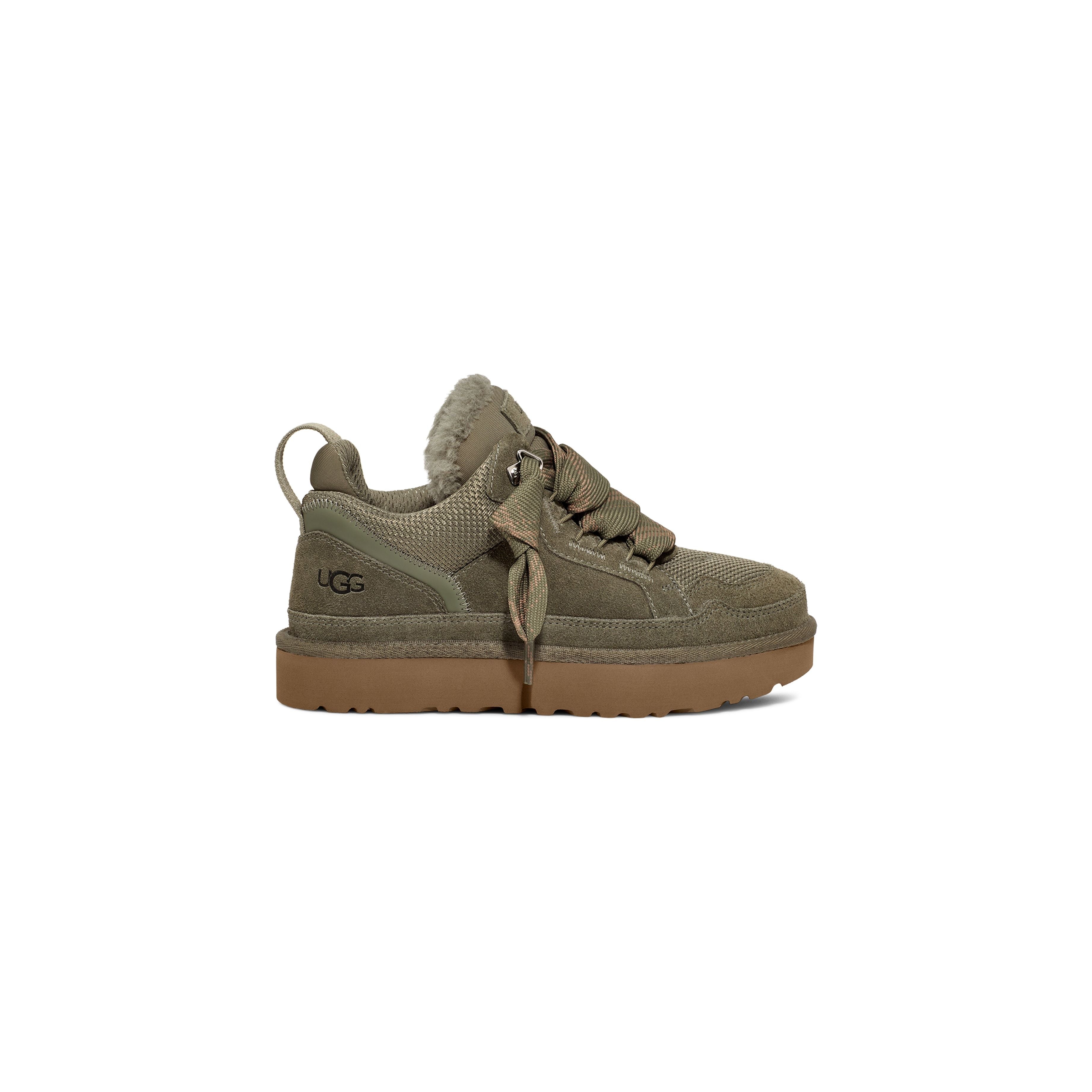 UGG Women's Lowmel Boots - Waterproof Winter Ankle Boots for Women, Moss Green Suede, Comfortable & Warm for Snow, Outdoor, Casual Wear