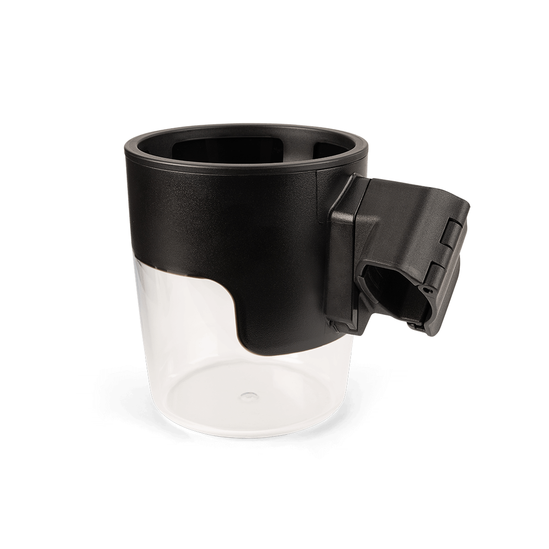 Nuna Tavo Stroller Cup Holder - Clear, BPA-Free, Universal Fit for Baby Strollers - Perfect for Coffee, Water Bottles & Snacks on the Go